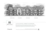 TOWNHOMES: FRONT ELEVATION - Gumenick ... TOWNHOMES: FRONT ELEVATION With decorative accents such as