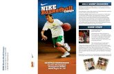 SEaTTlE UNIvErSITy O«“cial Sponsor - US Sports Camps NIKE Basketball Camps 750 Lindaro Street, Suite