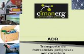 ADR TRANSPORTE DE MERCANCIAS PELIGROSAS