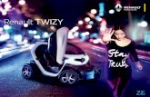 Renault TWIZY - K Altura libre en carga 120 L Reglaje longitudinal asiento delantero 200 P Altura delantera
