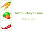 PowerPoint(tm) - Introductory Lesson Culinary .Introductory Lesson: Culinary Arts . 2 ... Culinary