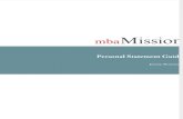 Mba Mission Personal Statement Guide