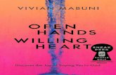 WILLING HEART - WaterBrook & Multnomah You lived your time on earth with open hands and a willing heart.
