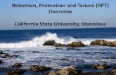 California State University Stanislaus | - Retention, Promotion ... ... â€¢Curriculum Vita or Resume