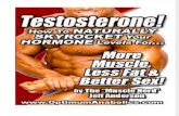 Natural Testosterone Enhancement; By Jeff Anderson