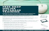 DRDP Online Database Training Flyer 11.14 DRDP Online Database Training Flyer 11.14.19 Author: Anna
