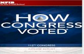 NFIB - 112th Congress: How Congress Voted