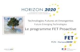 Future Emerging Technologies Le programme FET Future and Emerging Technologies ... engineering and computing