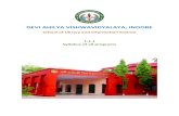 DEVI AHILYA VISHWAVIDYALAYA, DEVI AHILYA VISHWAVIDYALAYA, INDORE School of Library and Information Science