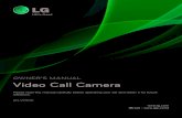 OWNER¢â‚¬â„¢S MANUAL Video Call Camera 2015-09-01¢  4 PREPARATION PREPARATION INSTALLING THE VIDEO CALL