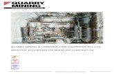 QUARRY MINING & CONSTRUCTION EQUIPMENT PTY QUARRY MINING - MACKAY 5/35 IRIDIUM DRIVE, PAGET QLD 4740