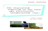 Peer review - OECD Peer Review... PEER REVIEW: THE EVALUATION FUNCTION OF THE FOOD AND AGRICULTURE ORGANIZATION