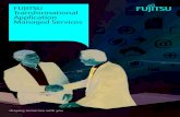 FUJITSU Transformational Application Managed Servicesenterpris FUJITSU Transformational Application