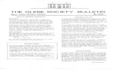 THE GLEBE SOCIETY BULLETIN · PDF file THE GLEBE SOCIETY BULLETIN Box 100, Glebe 2037 1VHAT THE MANAGEHENT COMMITTEE DID Open Space The Glebe Society will soon submit a report to Council,
