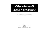 FOR DUMmIES Algebra For Dummies, Trigonometry For Dummies, Algebra Workbook For Dummies, Trigonometry