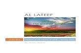 Names of Allah Sunday 17th April 2016 ver0 - SISTERSNOTES Allah is Lateef in Knowledge and Lateef in