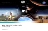 Mars: Exploring the Red Items/Meeting... Mars: Exploring the Red Planet Tom Percy, Ph.D. October 18,