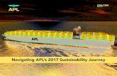 Navigating APL¢â‚¬â„¢s 2017 Sustainability Journey 1 January to 31 December 2017. Navigating as part of