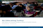Re-Educating Turkey - Trumps Broken Promises ... might be that a Turkey with more emphasis on religious education will produce a more religiously conscious Turkey, which, in turn,