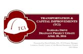 TRANSPORTATION & CAPITAL IMPROVEMENTS (TCI)files. TRANSPORTATION & CAPITAL IMPROVEMENTS (TCI) BARBARA