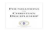 FOR CHRISTIAN DISCIPLESHIP - Lakewood Baptist Foundations for Discipleship Lakewood Baptist Church Room