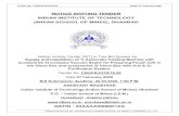 NOTICE INVITING TENDER INDIAN INSTITUTE OF TECHNOLOGY ... IIT (ISM), Dhanbad intends to procure the
