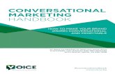 CONVERSATIONAL MARKETING HANDBOOK - Supercontent n curated content, gathered through online monitoring