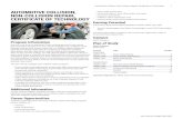 Automotive Collision, Non-Collision Repair, Certificate of ... Automotive Collision, Non-Collision Repair,