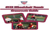 USTA Wheelchair Tennis Grassroots Wheelchair Tennis Grassroots Manual - The USTA Wheelchair Tennis Grassroots