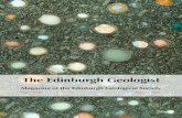 The Edinburgh Geologist The Edinburgh Geologist Issue 66 Autumn 2019 Cover Illustration Small agate-filled