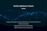 Maritime Digitalisation Playbook Business strategy driven by digital Changing ways of working New digital