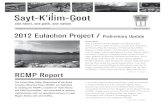 Nisg March 2012 2012 Eulachon Project / Preliminary Update 2012 Eulachon Project / Preliminary Update