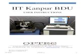 IIT-KANPUR BDU IIT Kanpur Lab/images/Micromachining ¢  IIT-KANPUR BDU IIT KANPUR BDU- USER INSTRUCTIONS