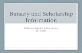 Bursary and Scholarship Information - Dalhousie University ¢  Bursary and Scholarship Information Dalhousie