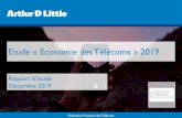 Etude « Economie des Télécoms » 2019 · PDF file Ecosystème numérique français : quelles dynamiques ? Poids des investissements1 des opérateurs vs. autres secteurs France,