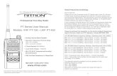 PT Series User Manual ... Programmable PT Series Radio Features   first 6 features listed
