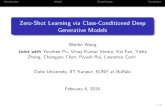 Zero-Shot Learning via Class-Conditioned Deep Generative ... ww107/material/ZSL.pdf¢  Zero-Shot Learning