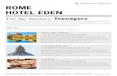ROME HOTEL EDEN - Dorchester Collection ... experience by Vogue Italia journalist and personal shopping