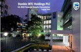 Stanbic IBTC Holdings PLC - The Vault ... H1 2015 H1 2016 H1 2017 H1 2018 H1 2019 22,135 22,849 41,035 40,169 39,310 H1 2015 H1 2016 H1 2017 H1 2018 H1 2019 Net Interest Income 41,718