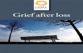 Grief after loss - loss and grief support-Grief 023 Grief after loss_L · PDF file you about your loss, the grief and the changes in your life • Consider joining a support group.