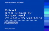 Blind and visually impaired museum visitors ¢â‚¬› 2014 ¢â‚¬› 07 ¢â‚¬› ...¢  Blind and visually impaired museum