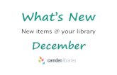December - Camden Council Library New Items @ Your Library Non -Fiction Biography B 920.094 WIL Remarkable