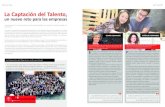 reportaje La Captaci£³n del Talento, flexibilidad laboral, equipo humano innovador o formaci£³n continua