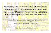 WinSLAMM modeling of adv controls and decision analysis 2009 unix.eng.ua.edu/~rpitt/Presentations/WEFTEC_Conferences/WinSLA¢ 