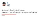 Northern Ireland Football League Season ... Northern Ireland Football League Season Curtailment Recommendation