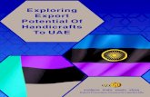 Exploring Export Potential Of Handicrafts To UAE 2019-04-26¢  Exploring Export Potential of Handicrafts
