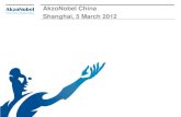 AkzoNobel China Shanghai, 5 March 2012  · PDF file Note: Paint market includes exterior paints, interior paints, floor paints and roof paints. Exchange rate : 9.05731 Market Size