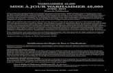 WARHAMMER 40,000 MISE £â‚¬ JOUR WARHAMMER ... Mise £  jour Warhammer 40,000 ¢â‚¬â€œ Avril 2019 3 Codex: Deathwatch,