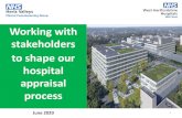 Working with stakeholders to shape our hospital appraisal your response to  @nhs.net