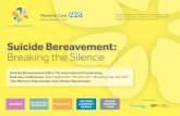 Suicide Bereavement: Breaking the Silence on Suicide Postvention for Hachette/JK Publishers. Andrea